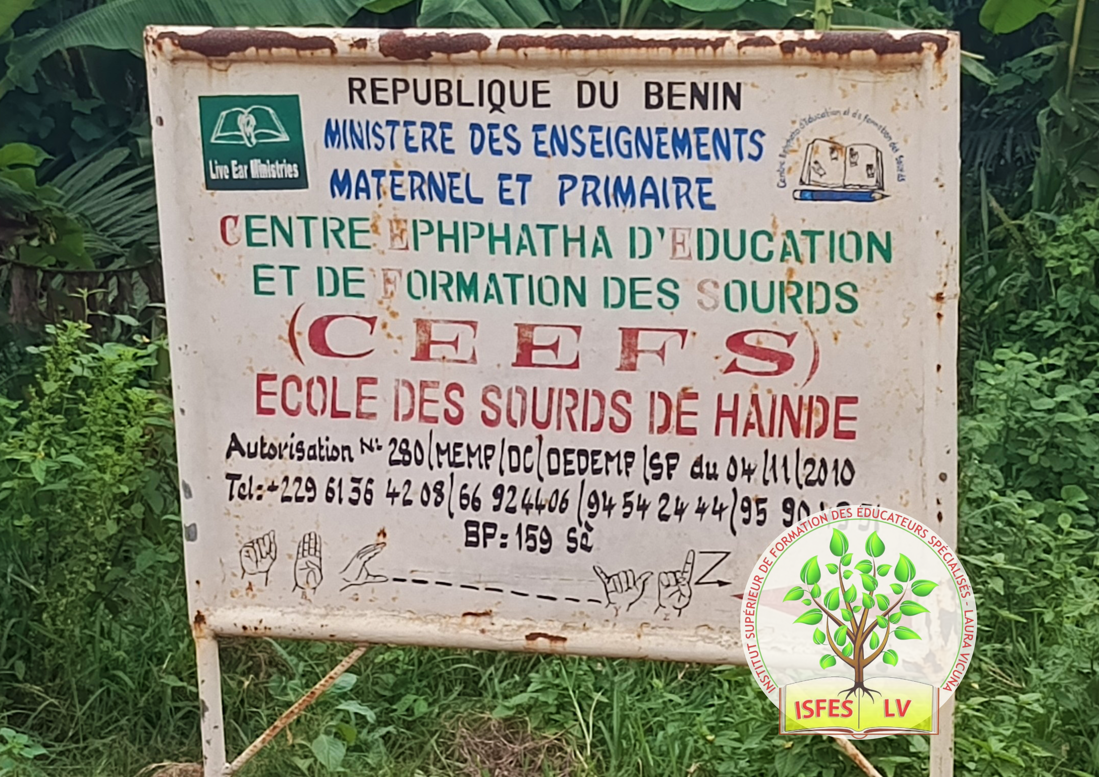 Sortie pédagogique 2025 : 
Centre Ephphatha d’Education et de Formation des Sourds (CEEFS)