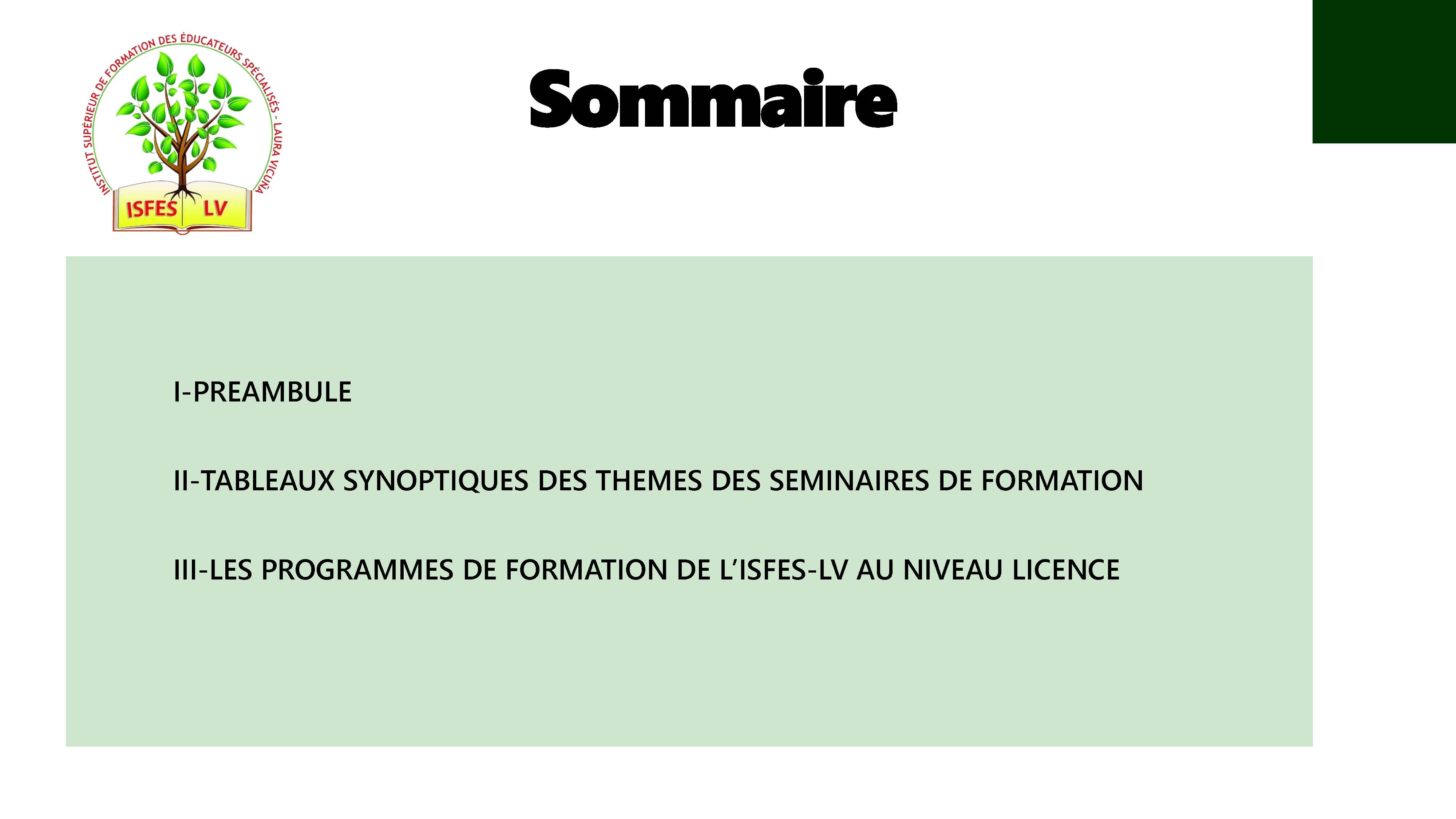 Catalogue de formation page 3